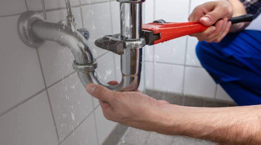 Electric tankless water heater installation in Montrose, MO